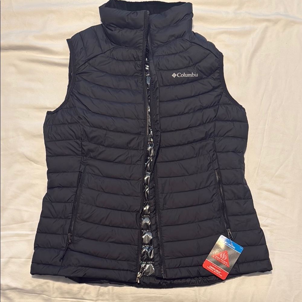 Columbia Black Quilted Vest